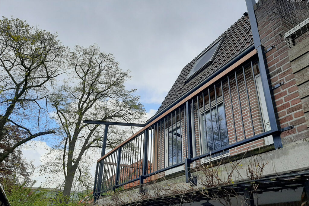 stalen balustrade in Zwolle