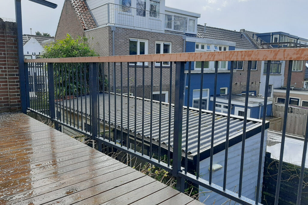 stalen balustrade in Zwolle