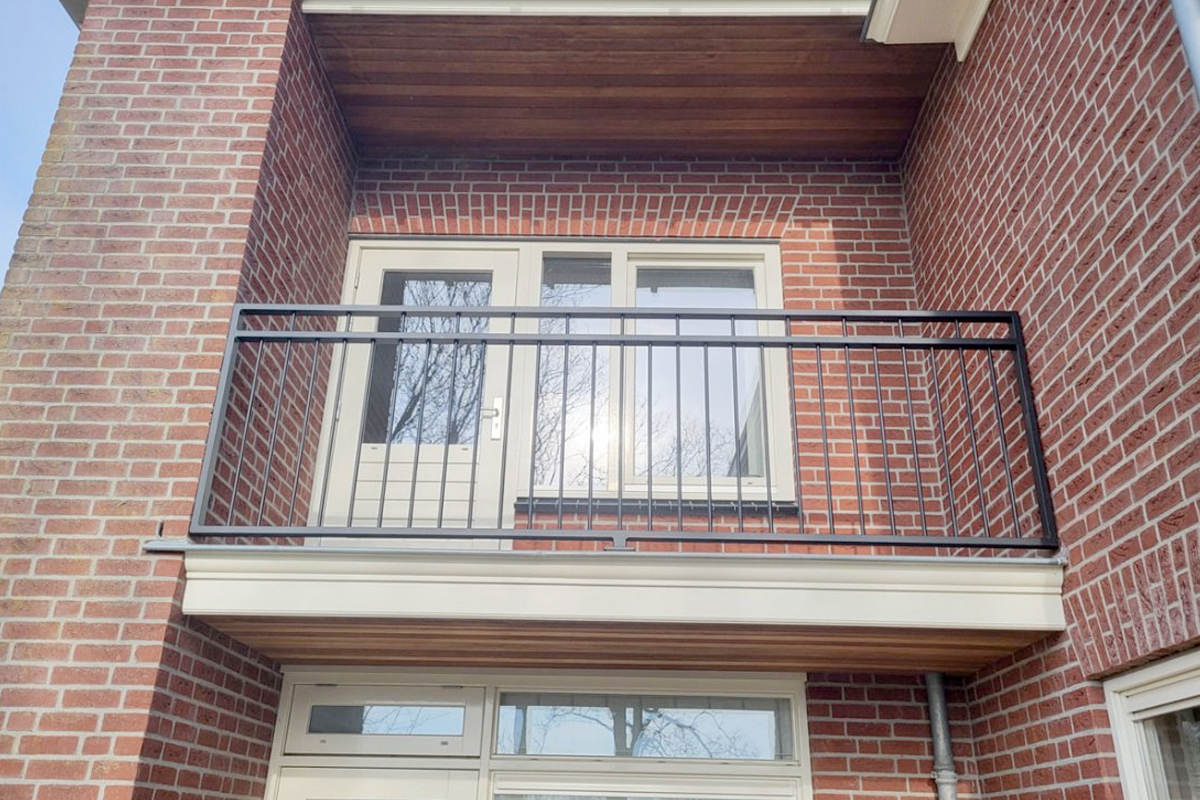 stalen balustrade voor balkon