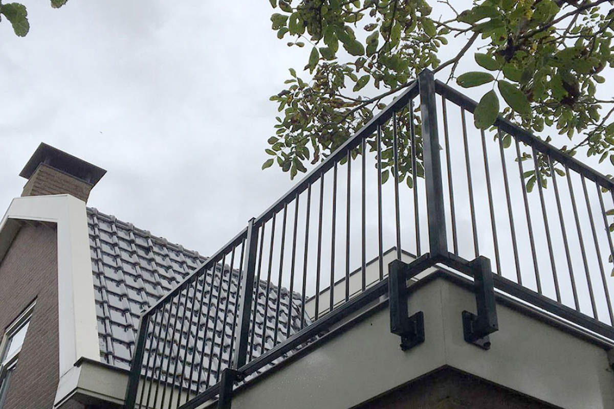 stalen balustrades voor buiten